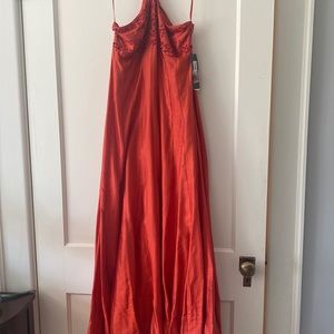 Lauren Ralph Lauren Long Silk Dress